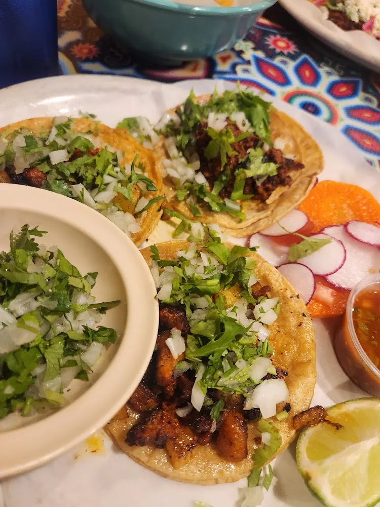 Street Tacos Grilled Chicken and Steak